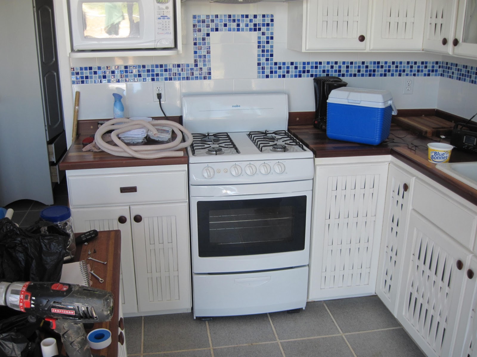 Расположение газовой плиты